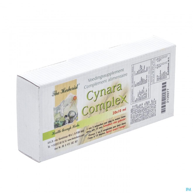 Herborist Cynara Complex Amp 20x10ml 0716