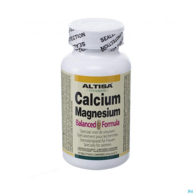 Altisa Calcium-magnesium Balanced Tabl 90