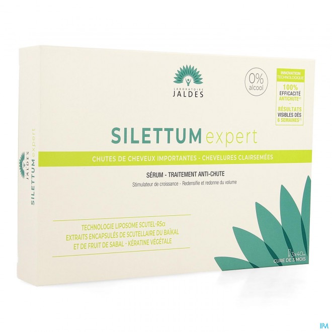 Silettum Expert Serum A/haaruitval Tube 3x40ml
