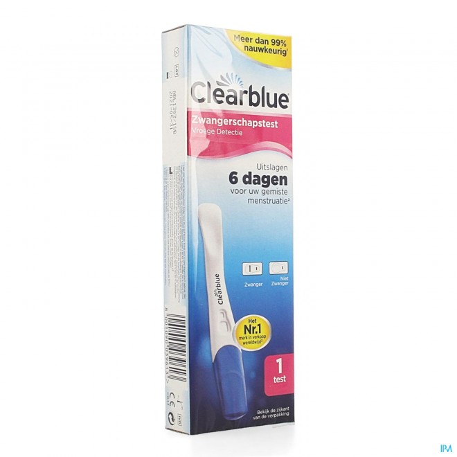Clearblue Early Vision Stick Zwangerschapstest 1
