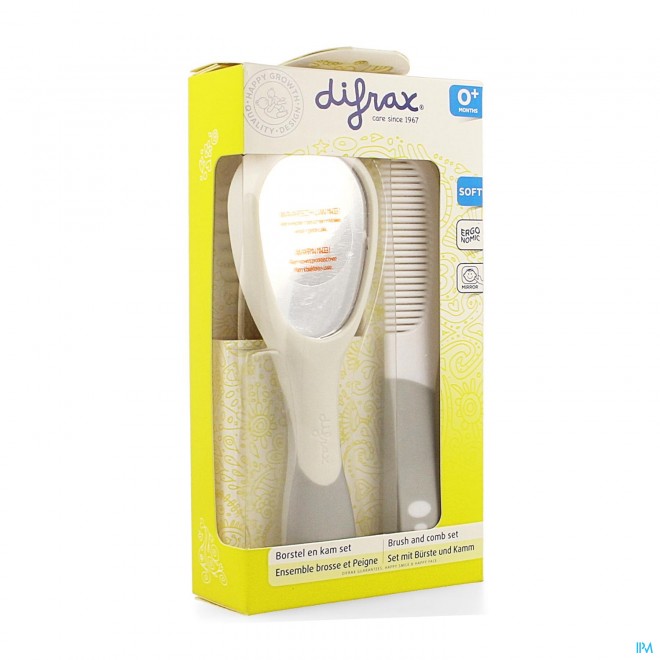 Difrax Ensemble Brosse Et Peigne Dlx