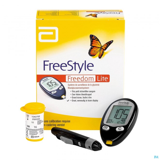 FreeStyle Freedom Lite Bloedglucosemeter Startkit	