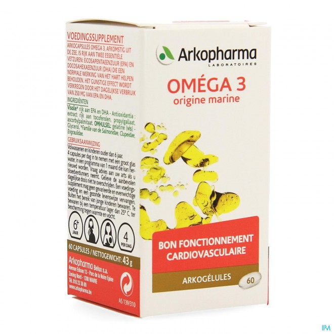 Arkocaps Omega 3 Uit De Zee 60 Verv.643668