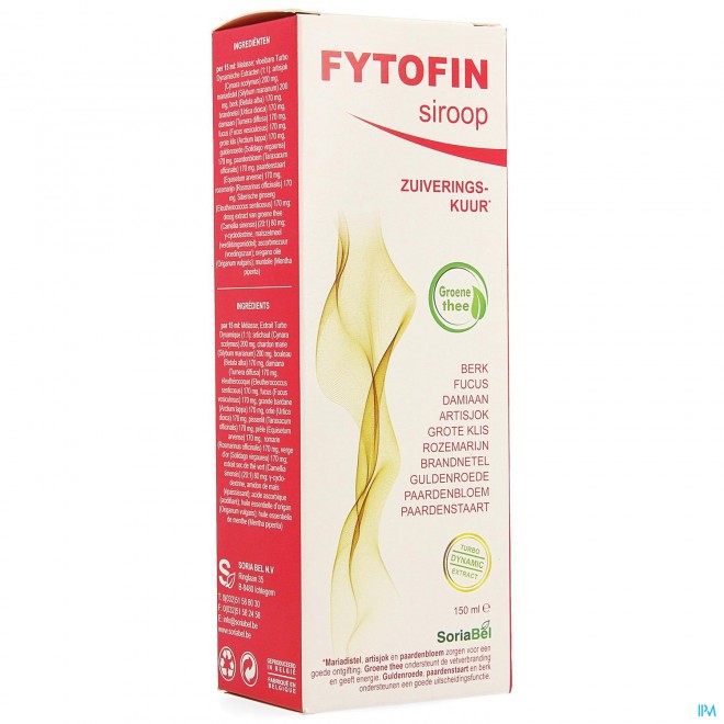 Soria Fytofin Sirop 150ml Nf