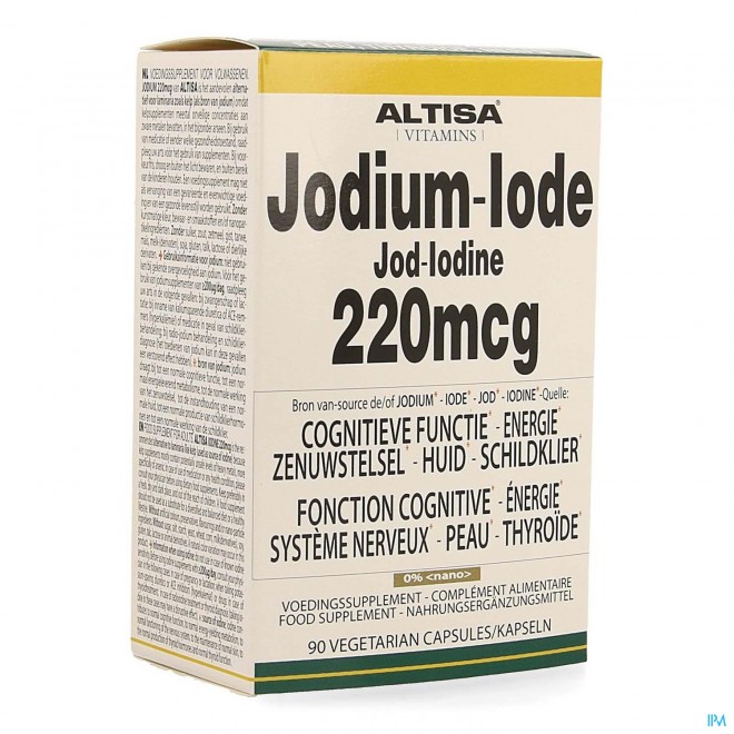 Altisa Iode 220mcg V-caps 90