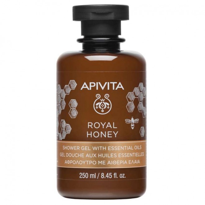 Apivita Royal Honey Shower Gel Ess. Oils 250ml