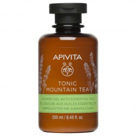 Apivita Tonic Mountain Tea Shower Gel Ess Oil250ml