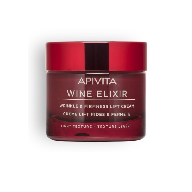 Apivita Wine Elixir A/rimpel Lichte Dagcreme 50ml Apivita Wine Elixir A/rimpel Lichte Dagcreme 50ml