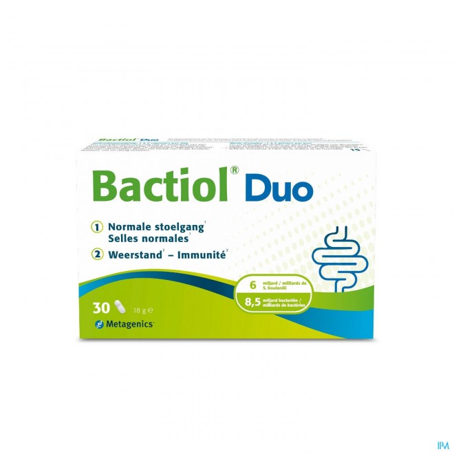 Bactiol Duo Caps 30 27905 Metagenics