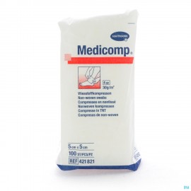 Medicomp 5x5cm 4l. Nst. 100...