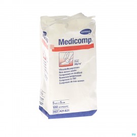 Medicomp 5x5cm 4pl. Nst. 100 P/s