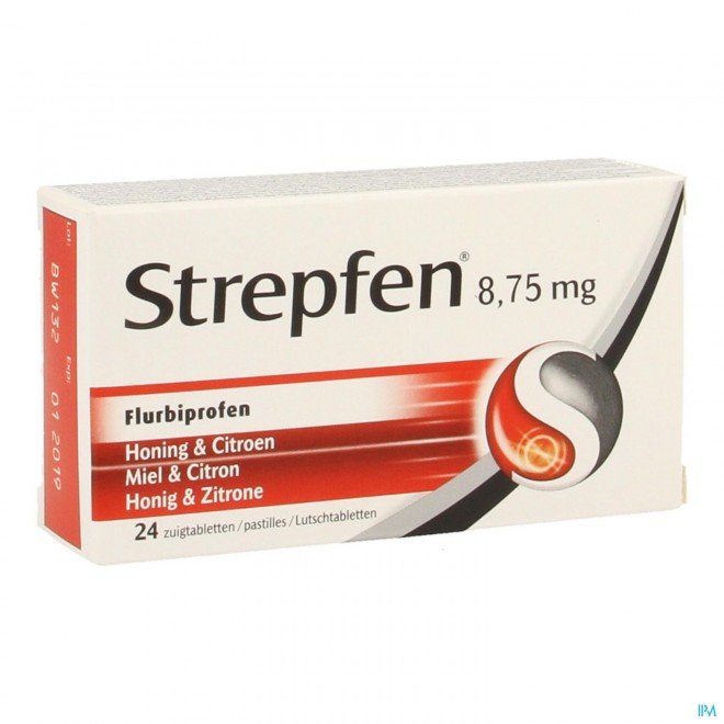 Strepfen 8,75mg Pastilles 24