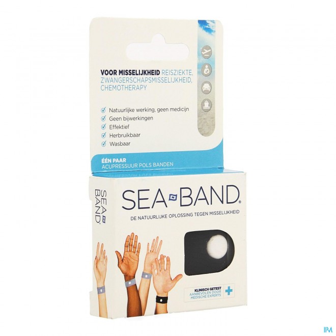 Sea Band Volwassene Armband Zwart 2