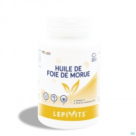 Lepivits Huile Foie De Morue Caps 200 Nf