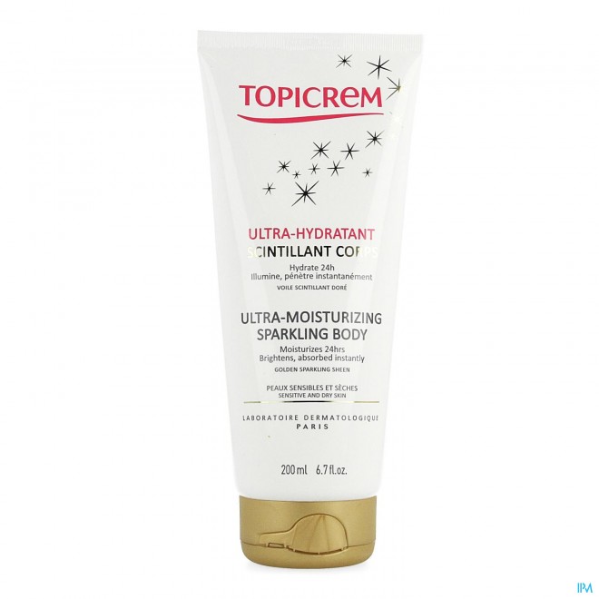 Topicrem Ultra Hydraterend Schitter. Lichaam 200ml