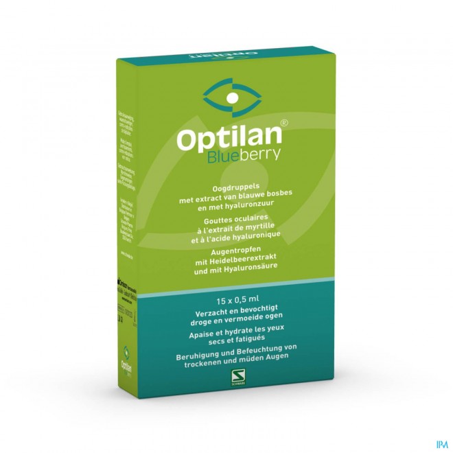 Optilan Blueberry 0,1% 15 x 0,5 ml monodoses