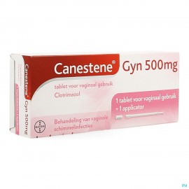 Canestene Gyn Clotrimazole 500mg Tabl Vag. 1