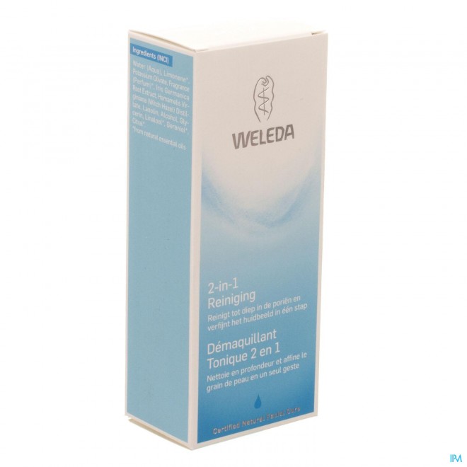 Weleda Reiniging 2in1 Nf Fl 100ml