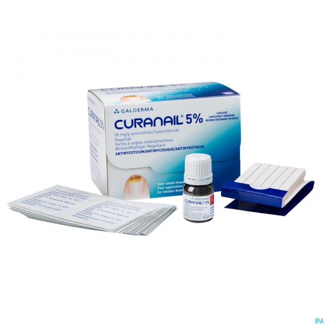 Curanail 5% Nagellak 2,5ml