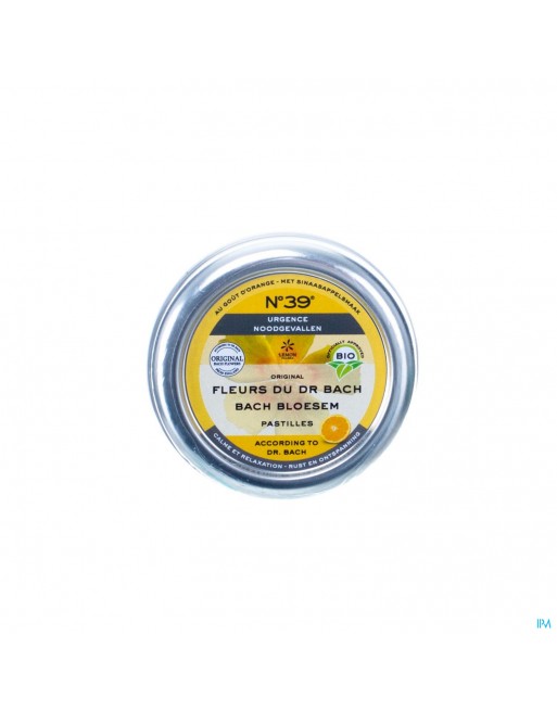 Fleurs de Bach Bio N°39 Pastilles Urgence 50g