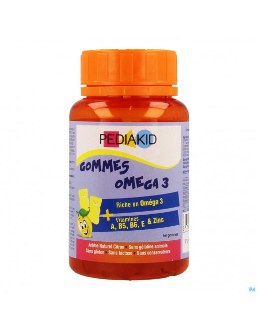 Pediakid Gummes Omega 3 Gommes A Macher 60