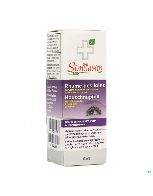 Similasan Hooikoorts Druppels Ogen 10ml