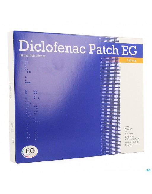 Diclofenac Patch Eg 140mg Pleister 10
