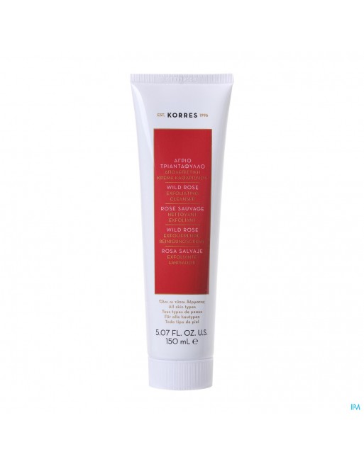 Korres Kf Rose Sauvage Eclat Exfoliant 150ml