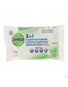 Dettol 2in1 Hygienische Doekjes 12