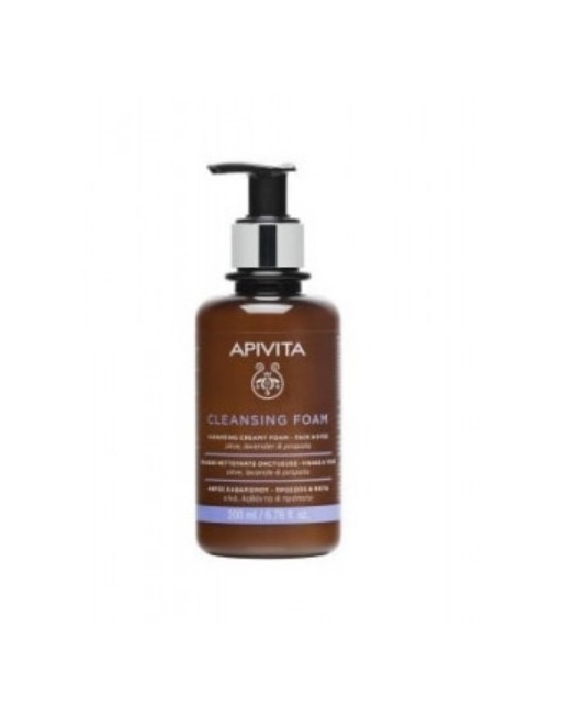 Apivita Cleansing Creamy Foam Face & Eyes 200ml