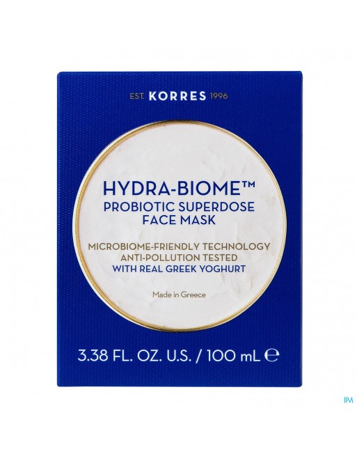 Korres Kf Greek Yoghurt Maksker Hydra-biome 100ml