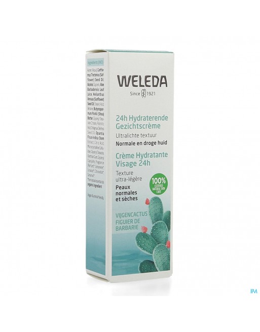 Weleda Hydra Gezichtscreme 24u Vijgencactus 30ml