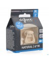Difrax Fopspeen Natural 6m+ Uni/pure Roze/blossom