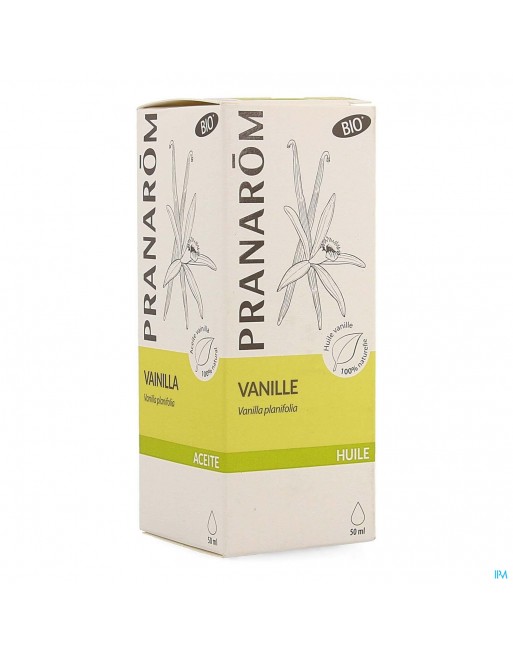 Vanille Plant.olie 50ml Pranarom