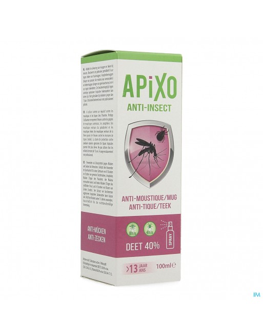 Apixo A/insect Deet 40% Spray 100ml