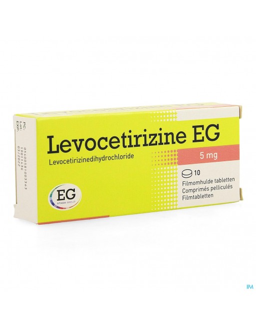 Levocetirizine Eg 5mg Filmomh Tabl 10
