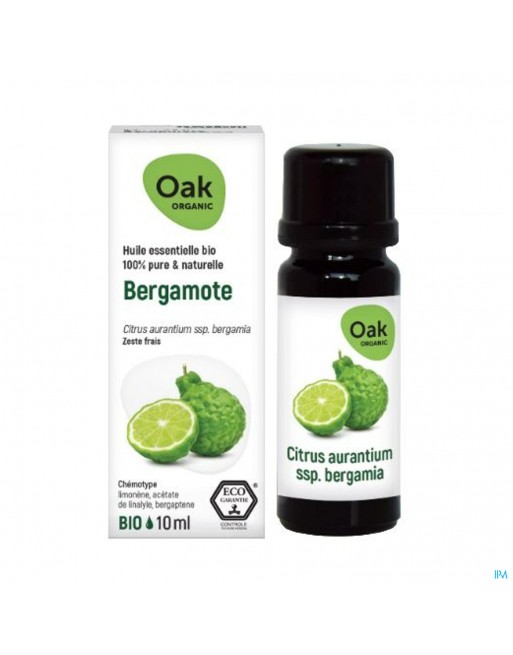 Oak Ess Olie Bergamot 10ml Eg