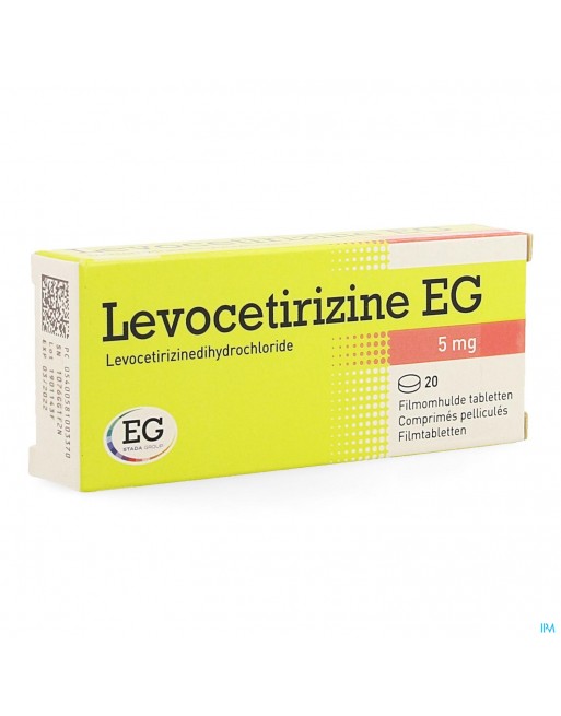 Levocetirizine Eg 5mg Filmomh Tabl 20