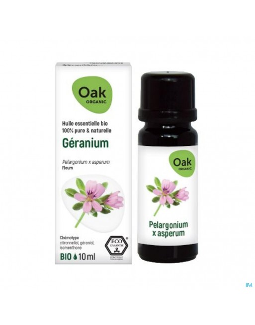 Oak Ess Olie Geranium 10ml Eg