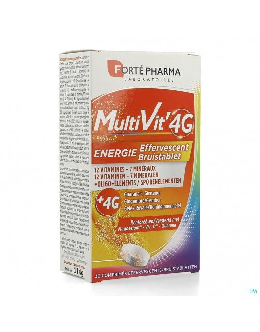 Multivit' 4g Energie Bruistabl. 30