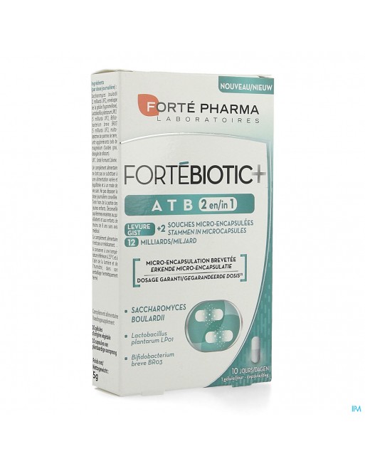 Fortebiotic+ Atb 2in1 V-caps 10
