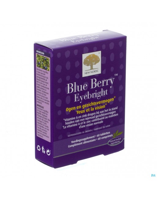 New Nordic Blue Berry Eyebright Comp 60