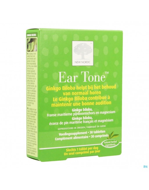 New Nordic Ear Tone Gehoor Evenw. Zenuwen Comp 30