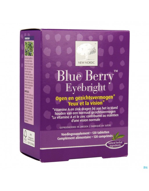 New Nordic Blue Berry Eyebright Comp 120