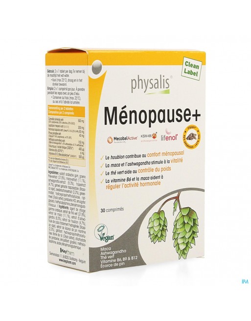 Physalis Menopause+ Nf Comp 30