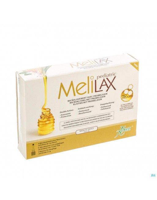 Melilax Pediatric Microklysma 6x5g Aboca