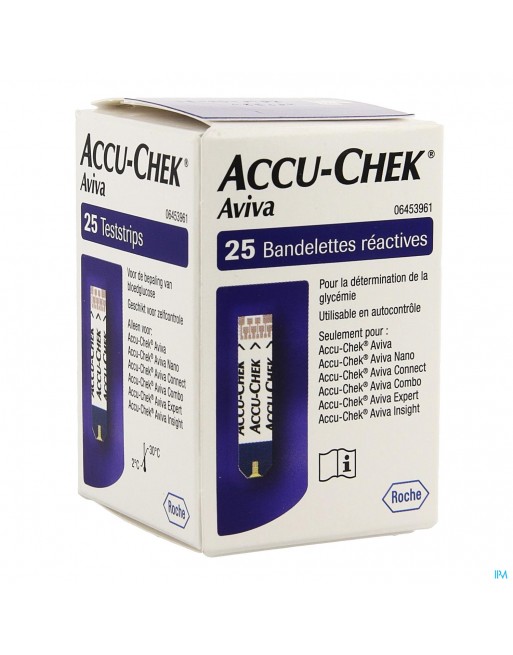 Accu Chek Aviva Teststroken 25 6453961016