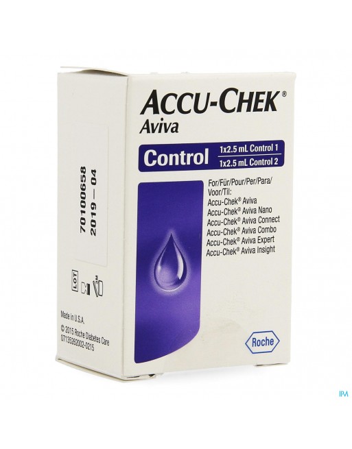 Accu Chek Aviva Control 2x2,5ml 4455215001