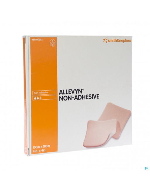 Allevyn Non Adh Pans Hydrocel. 10x10cm 3 66000352