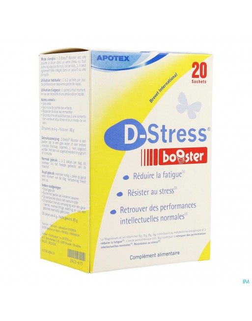 D-stress Booster Pdr Sach 20